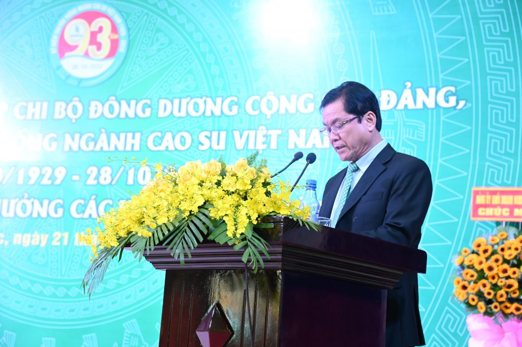 Phát huy truyền thống 93 năm hào hùng, xây dựng VRG phát triển ổn định và bền vững